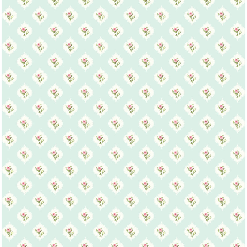 Rouleau de papier peint lisse L 33 po x l 20,5 po, Écume de mer