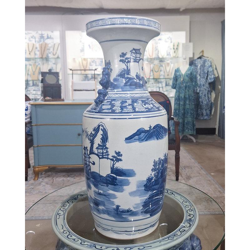 Vase rond en porcelaine House