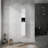 12" Bathroom Side Cabinet,2-Soft Close Doors,Float Mounting Design,12*2(Kd-Packing)