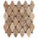 Octave 11.87 In. X 13 In. Polished Marble Mosaic Tile (1.07 Sqft/ Sheet)
