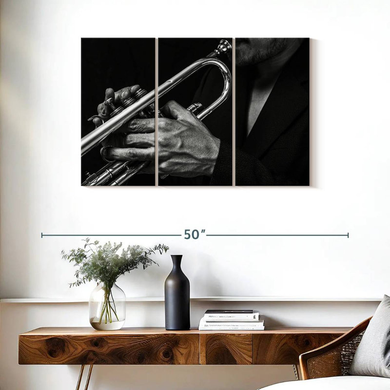 Abarca Trumpet Symphony, 24" H x 38" W