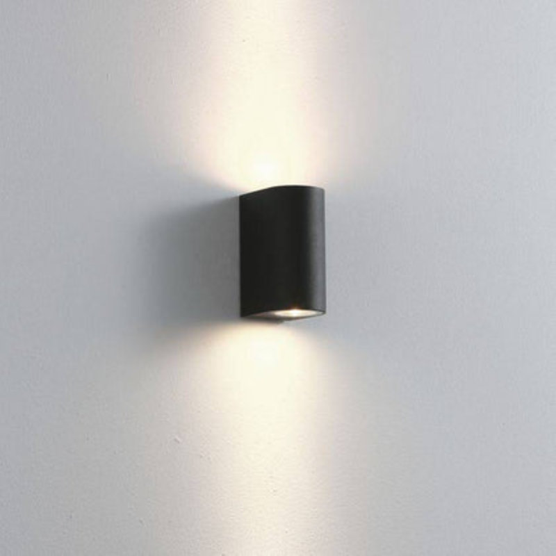 UltraBeam 10 Watt Black Up and Down Outdoor LED Wall Light - 860 Lumen