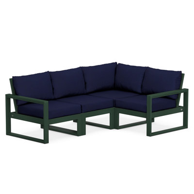EDGE 4-Piece Modular Deep Seating Set