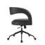 Chaise de bureau en cuir Pinnacle-107225237