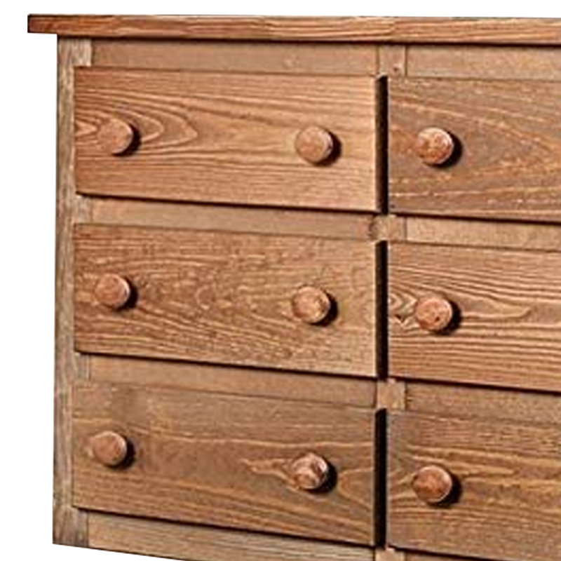 Commode double 6 tiroirs Huddleson