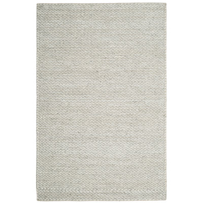Hand-Tufted Ivory/Silver Area Rug