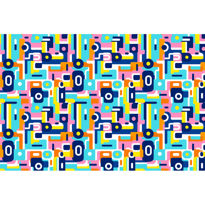 Polyester Abstract Comforter, Queen Comforter