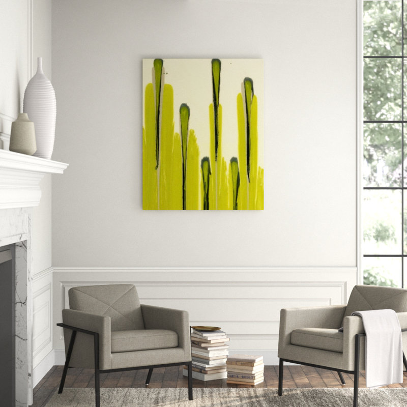 Raindrops Defined Painting by Blakely Bering, 50" H x 40" W x 1.5 D, Outdoor