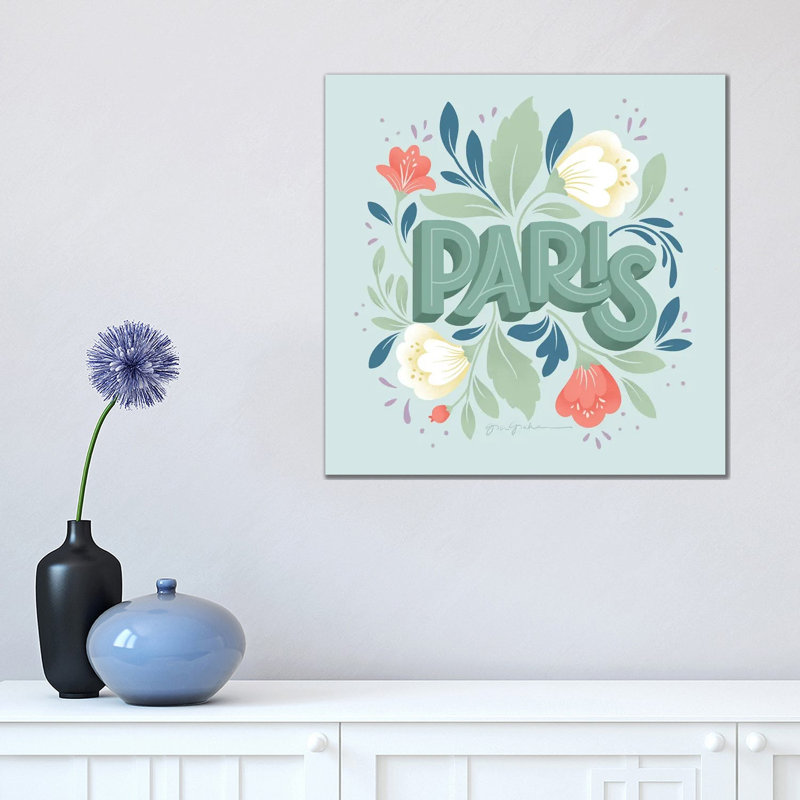 World Cities III by Gia Graham - 1 Piece Wrapped Canvas Wall Art, 45.72 cm H x 45.72 cm W