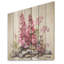 Rose Foxglove Harmony Aesthetic Stone Ensemble II - gant fauve sur bois-1422548836
