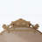 58x24 Inch Arched Mirror with Vintage Carved Applique-117805305
