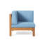 Ensemble de conversation d'extérieur à assise profonde avec coussins 2 pièces-1415485502
