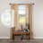 Yvaine 100% Cotton Semi Sheer Curtain Panel Pair-323441218