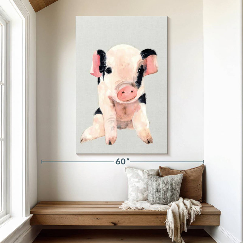 Cochon de chariot, H 51 po x l 34 po