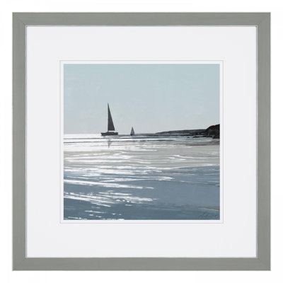 Sparkling Sea Framed Art 530x30mm