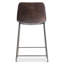 Sharpe Upholstered Stool with Metal Frame-1216804481