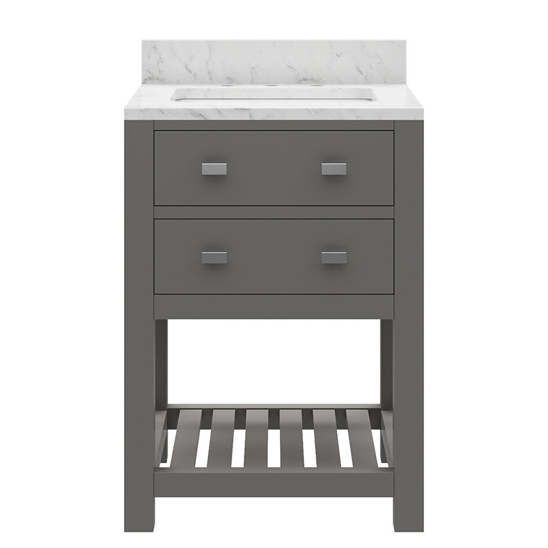 Madalyn 24'' W Single Vanity, Gray