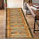 Augustus Machine Woven Striped Area Rug