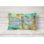  Coussin décoratif abstrait intérieur / extérieur en tissu Libellule