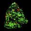 Willemite, Franklinite, calcite et zinc rouge - Mine Franklin