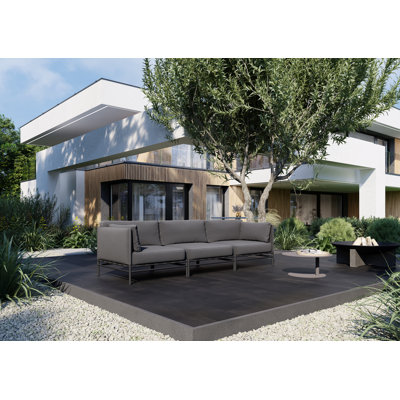 ANDY SOFA 3 SEATER, Dolce grey