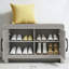 Limestone Entryway Shoe Bench And 2 Door Shoe Storage Cabinet Living Set-932051833