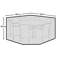 Caspin Outdoor Patio Dining Set Cover
