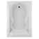 Baignoire de trempage encastrée 72 po. X 42 po. Cadet