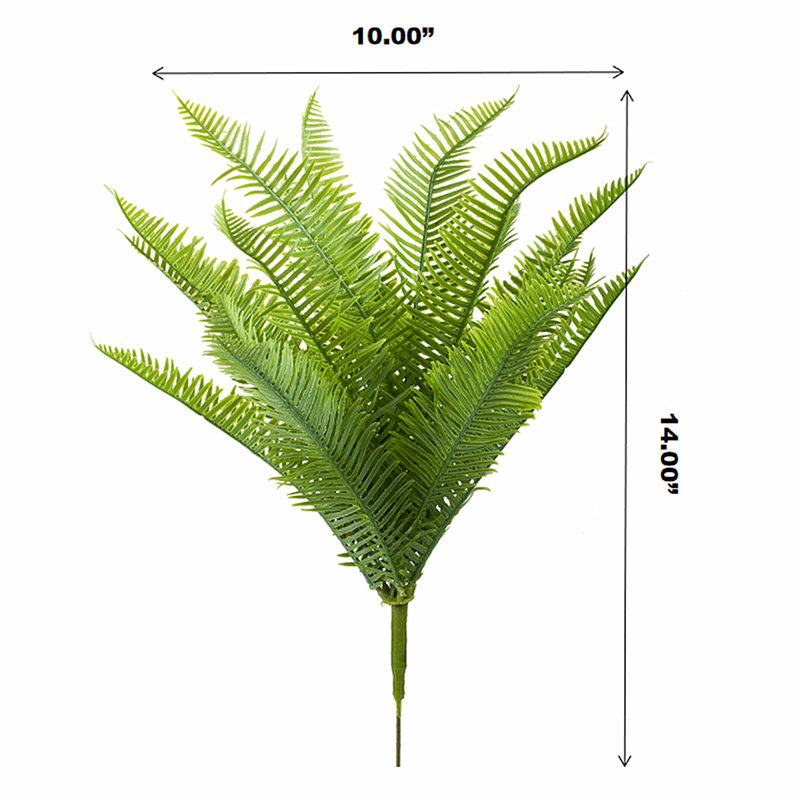 14'' Faux Fern Plant