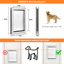 Porte en métal pour chien