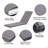 2PCS Set Outdoor Lounge Chair Cushion Replacement Patio Funiture-1424716827-1424716897