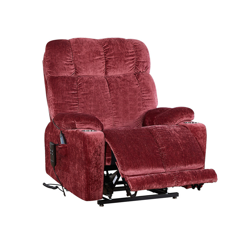 Fauteuil inclinable électrique Liyasi Dual OKIN, Rouge