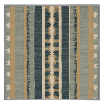 Tapis lavable à rayures Yucca Southwestern