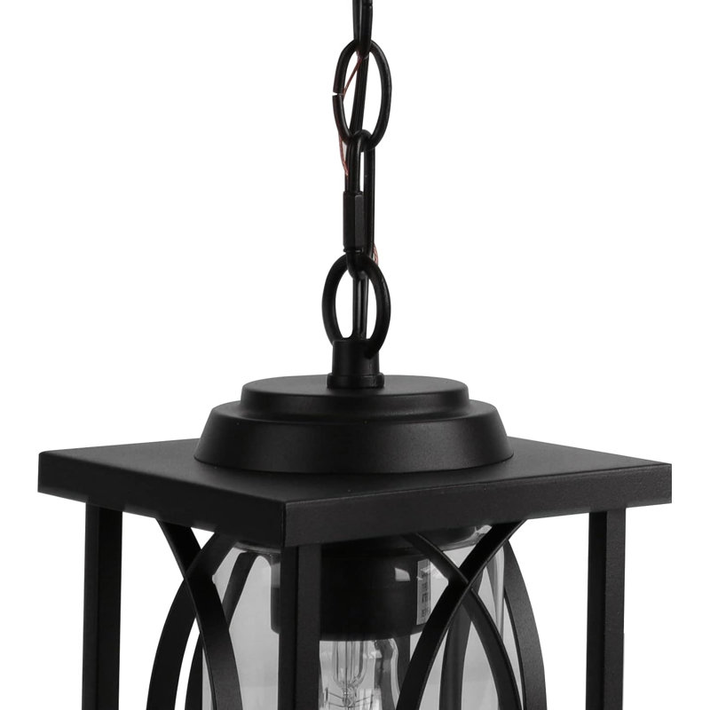 Luminaire suspendu d'extérieur câblé 8,3 po