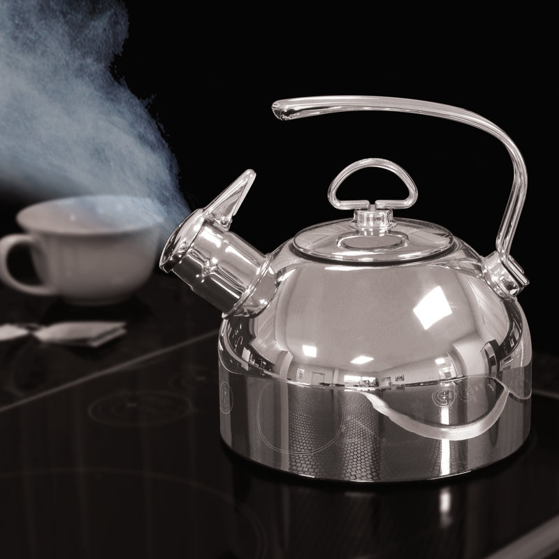 Stainless Steel 1.8 Quart Whistling Tea Kettle