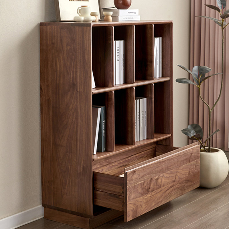 Bibliothèque de style rétro, (2 tablettes) H 47,24 po x l 39,37 po x P 15,75 po
