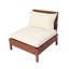 Chaise de patio avec coussins Shorehamby