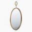 Miroir rond en fer