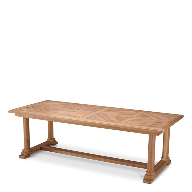 Bell Rive Outdoor Teak Dining Table
