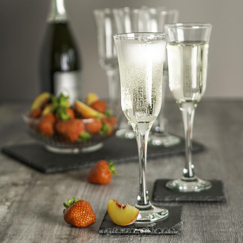 Argon Tableware - Tromba Champagne Flutes - 190ml, 12