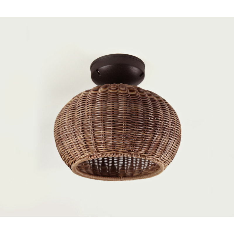 Garota 1 - Light LED Semi Flush Mount, Graphite Brown