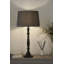20cm H Polyester Empire Lamp Shade ( Clip On ) in Grey