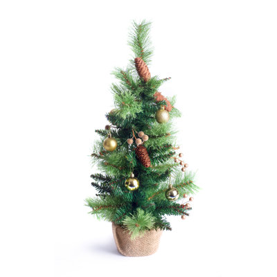 24cm H Artificial Christmas Tree