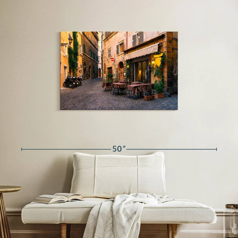 Sirci, rue italienne, restaurant, H 24 po x l 36 po