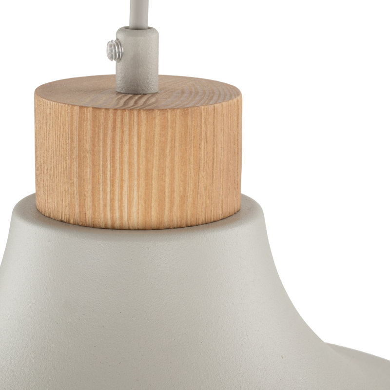 Luminaire suspendu CAP rouge brique, Beige