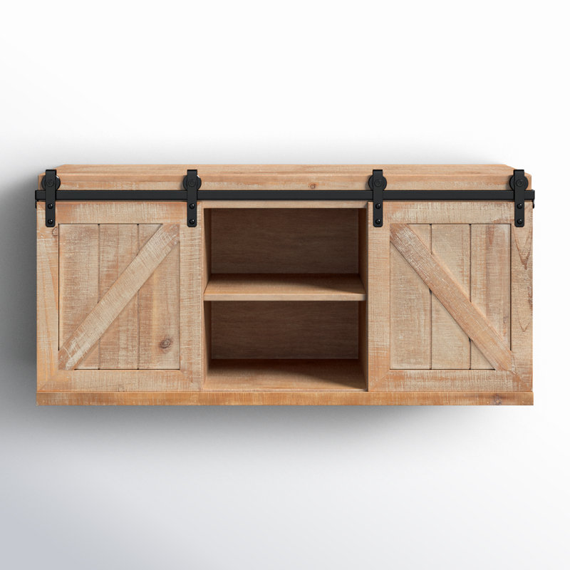 Enora Bathroom Cabinet, Rustic Brown
