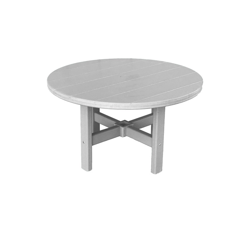 Glodine Round Outdoor Coffee Table 35.5", Gray