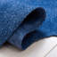 Tapis bleu en peau de vache fabriqué à la main