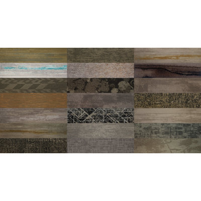 Carreaux de qualité commerciale assortis 9 x 39 po