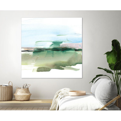 «Abstract Wetland Ii», reproduction d'art sur toile géante 54 po x 54 po